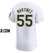 Adrian Martinez Men's Oakland Athletics White Elite Home Jersey
