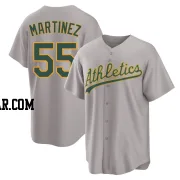 Adrian Martinez Youth Oakland Athletics Gray Replica Away 2.0 Jersey