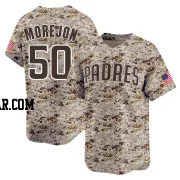 Adrian Morejon Youth San Diego Padres Camo Limited 2nd Alternate Jersey