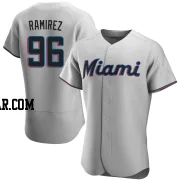 Agustin Ramirez Men's Miami Marlins Gray Authentic Road Jersey