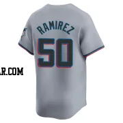 Agustin Ramirez Men's Miami Marlins Gray Limited Road Jersey