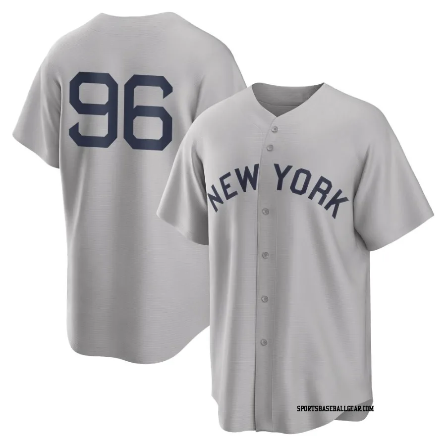 Agustin Ramirez Men's New York Yankees Gray Replica 2021 Field of Dreams Jersey