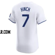 A.j. Hinch Men's Kansas City Royals White Elite Home Jersey