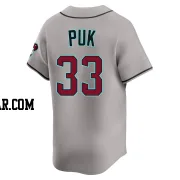A.J. Puk Youth Arizona Diamondbacks Gray Limited Alternate Jersey