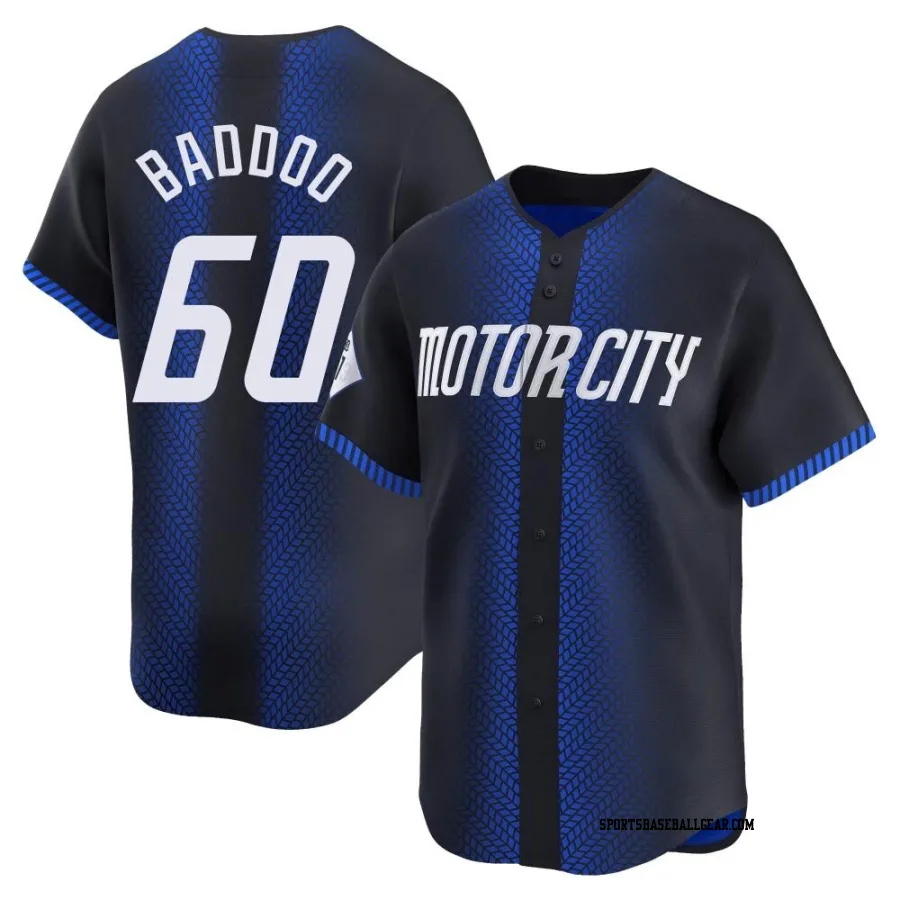 Akil Baddoo Men's Detroit Tigers Blue Limited 2024 City Connect Jersey