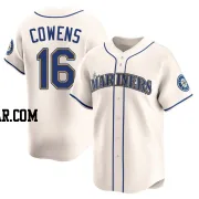 Al Cowens Men's Seattle Mariners Cream Limited Alternate Jersey