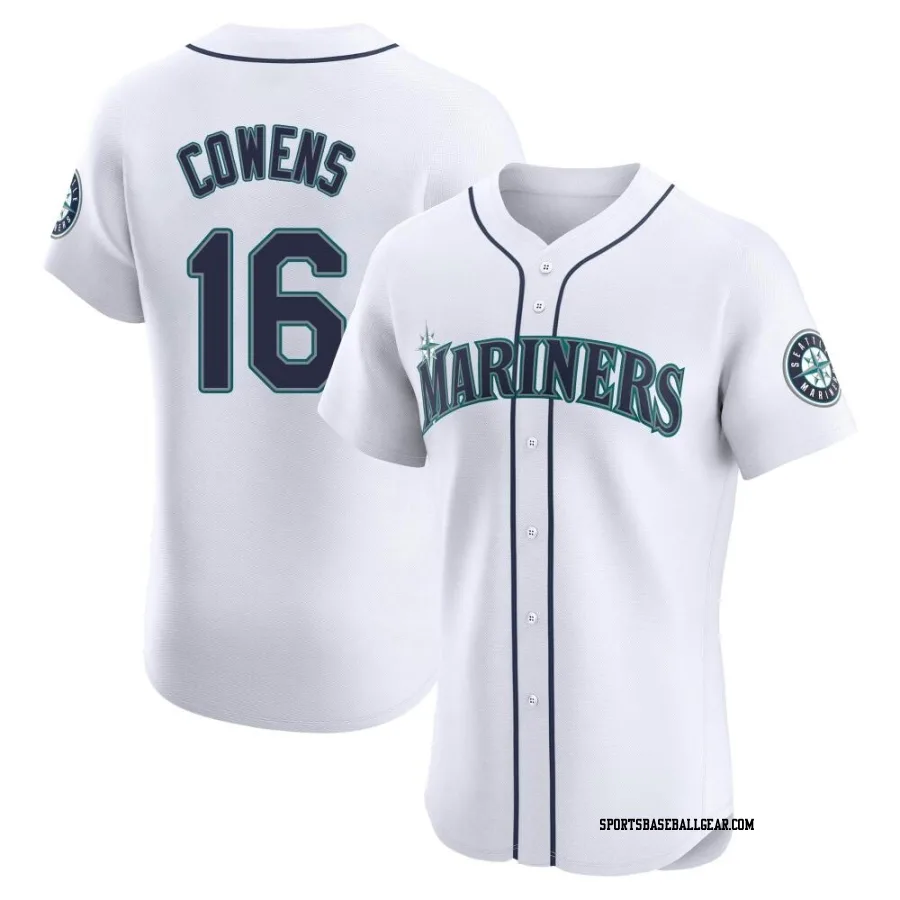Al Cowens Men's Seattle Mariners White Elite Home Jersey