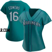 Al Cowens Women's Seattle Mariners Aqua Replica Alternate Jersey