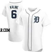 Al Kaline Men's Detroit Tigers White Authentic Home Jersey
