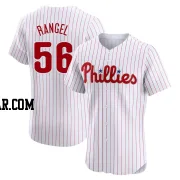 Alan Rangel Men's Philadelphia Phillies White Elite Home Jersey