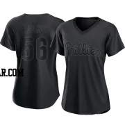 Alan Rangel Women's Philadelphia Phillies Black Replica Pitch Fashion Jersey