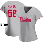 Alan Rangel Women's Philadelphia Phillies Gray Replica Road Jersey