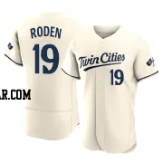 Alan Roden Men's Minnesota Twins Cream Authentic Alternate 2023 Jersey