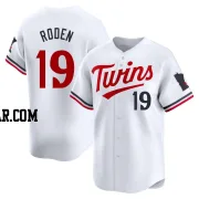 Alan Roden Men's Minnesota Twins White Limited Home Jersey