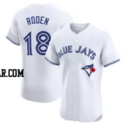 Alan Roden Men's Toronto Blue Jays White Elite Home Jersey