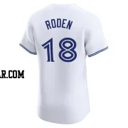 Alan Roden Men's Toronto Blue Jays White Elite Home Jersey