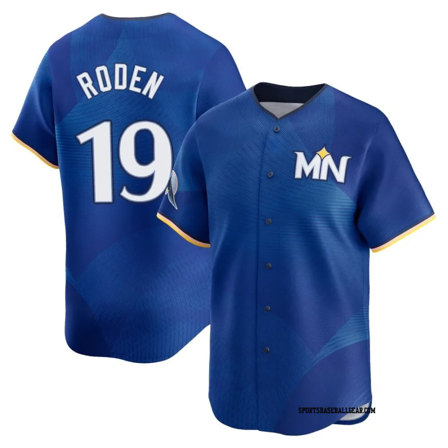 Alan Roden Youth Minnesota Twins Royal Limited 2024 City Connect Jersey
