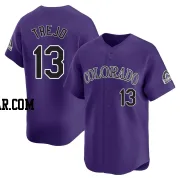 Alan Trejo Men's Colorado Rockies Purple Limited Alternate Jersey