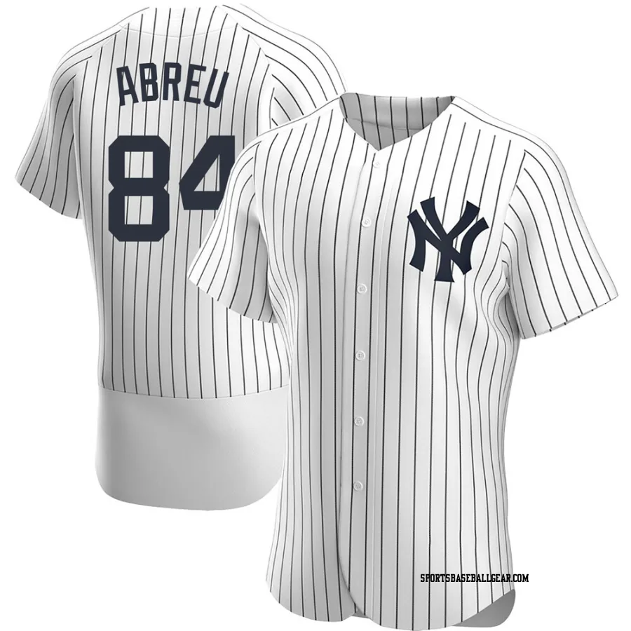 Albert Abreu Men's New York Yankees White Authentic Home Jersey