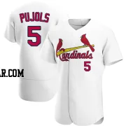 Albert Pujols Men's St. Louis Cardinals White Authentic Home Jersey