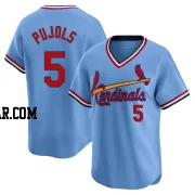 Albert Pujols Youth St. Louis Cardinals Light Blue Limited Cooperstown Collection Jersey