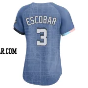 Alcides Escobar Women's Washington Nationals Blue Limited 2025 City Connect Jersey