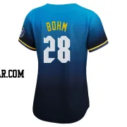 Alec Bohm Women's Philadelphia Phillies Blue Limited 2024 City Connect Jersey
