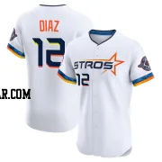 Aledmys Diaz Men's Houston Astros White Elite 2025 City Connect Jersey