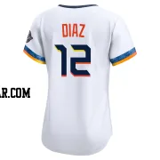 Aledmys Diaz Women's Houston Astros White Limited 2025 City Connect Jersey