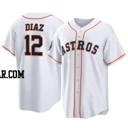 Aledmys Diaz Youth Houston Astros White Replica 2022 World Series Home Jersey