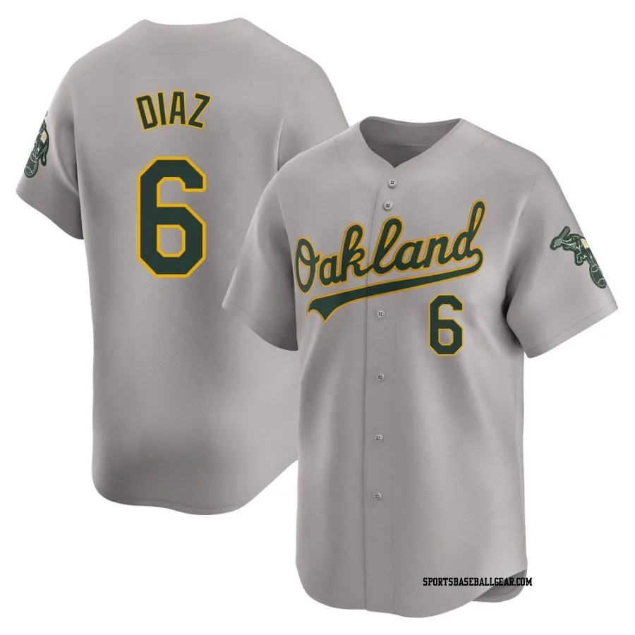 Aledmys Diaz Youth Oakland Athletics Gray Limited Away Jersey