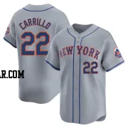 Alejandro Carrillo Men's New York Mets Gray Limited Away Jersey