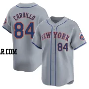 Alejandro Carrillo Men's New York Mets Gray Limited Away Jersey