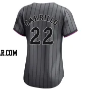 Alejandro Carrillo Women's New York Mets Limited Graphite 2024 City Connect Jersey