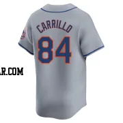 Alejandro Carrillo Youth New York Mets Gray Limited Away Jersey
