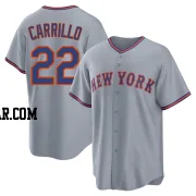 Alejandro Carrillo Youth New York Mets Gray Replica Away 2.0 Jersey