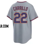 Alejandro Carrillo Youth New York Mets Gray Replica Away 2.0 Jersey