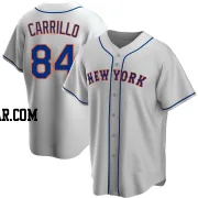 Alejandro Carrillo Youth New York Mets Gray Replica Road Jersey