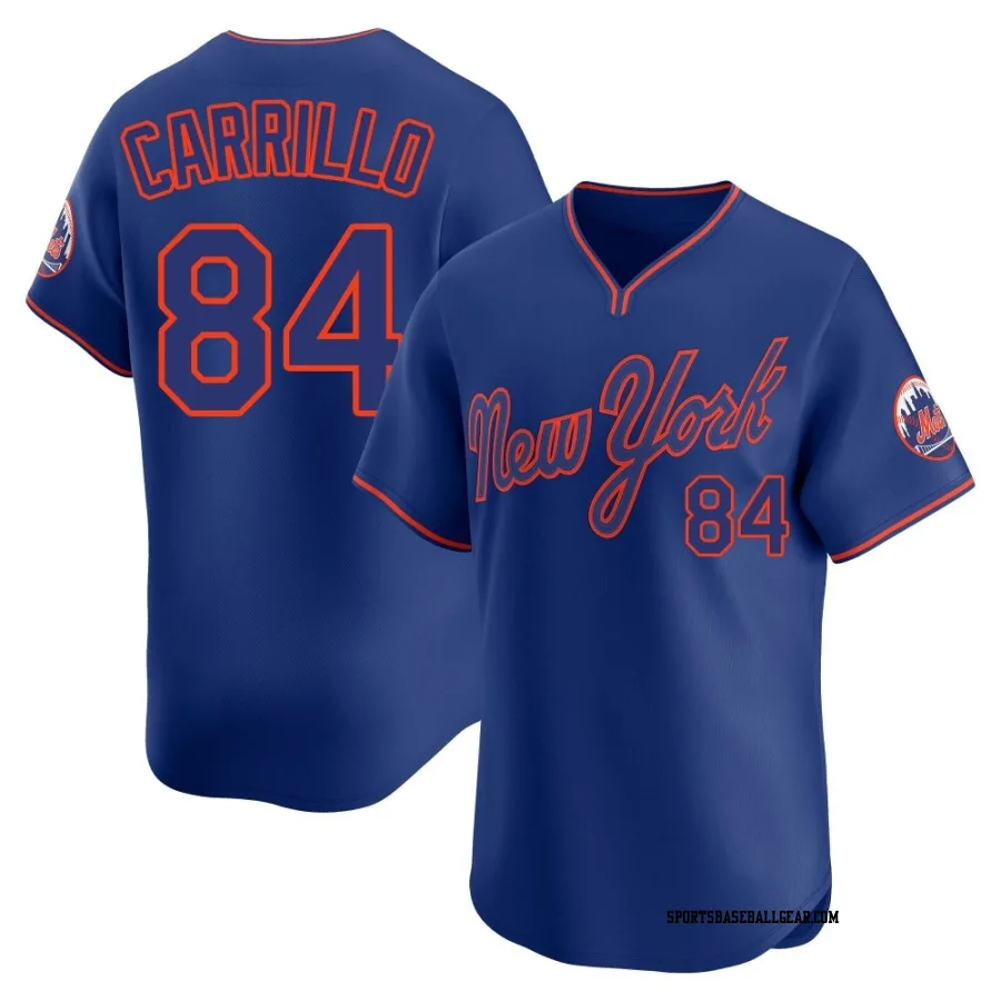 Alejandro Carrillo Youth New York Mets Royal Limited Alternate 2 Jersey