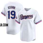 Alejandro Osuna Men's Texas Rangers Gold Limited White 2024 Collection Jersey