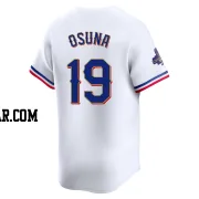 Alejandro Osuna Men's Texas Rangers Gold Limited White 2024 Collection Jersey