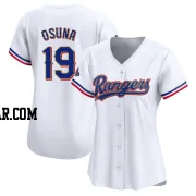 Alejandro Osuna Women's Texas Rangers Gold Limited White 2024 Collection Jersey