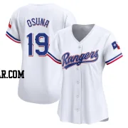 Alejandro Osuna Women's Texas Rangers White Limited Home Jersey