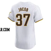 Alek Jacob Men's San Diego Padres White Elite Home Jersey