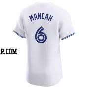 Alek Manoah Men's Toronto Blue Jays White Elite Home Jersey