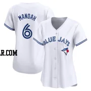 Alek Manoah Women's Toronto Blue Jays White Limited Home Jersey