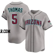 Alek Thomas Men's Arizona Diamondbacks Gray Limited Alternate Jersey