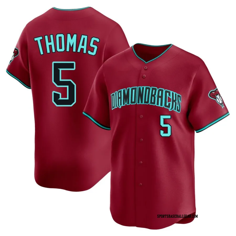 Alek Thomas Men's Arizona Diamondbacks Red Limited Alternate Jersey