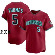 Alek Thomas Youth Arizona Diamondbacks Red Limited Alternate Jersey