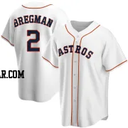 Alex Bregman Youth Houston Astros White Replica Home Jersey